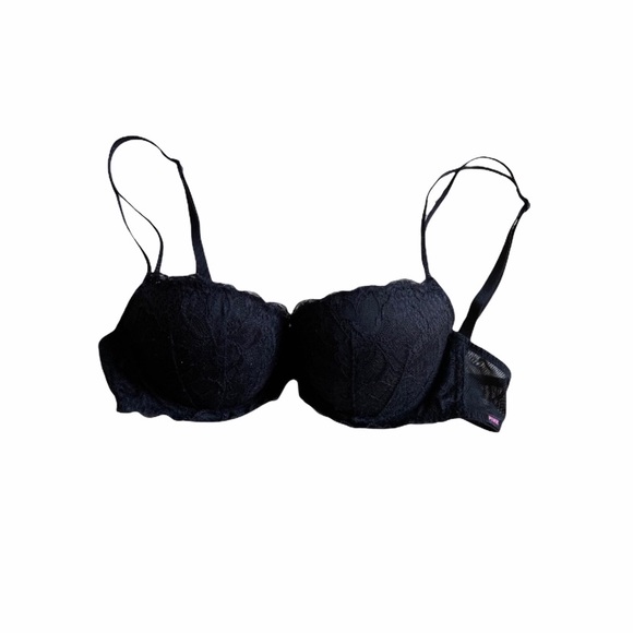 PINK Victoria's Secret Other - Victoria’s Secret PINK Date Balconette Black Bra